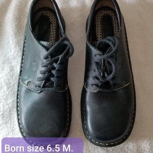 Born Black Leather Oxford